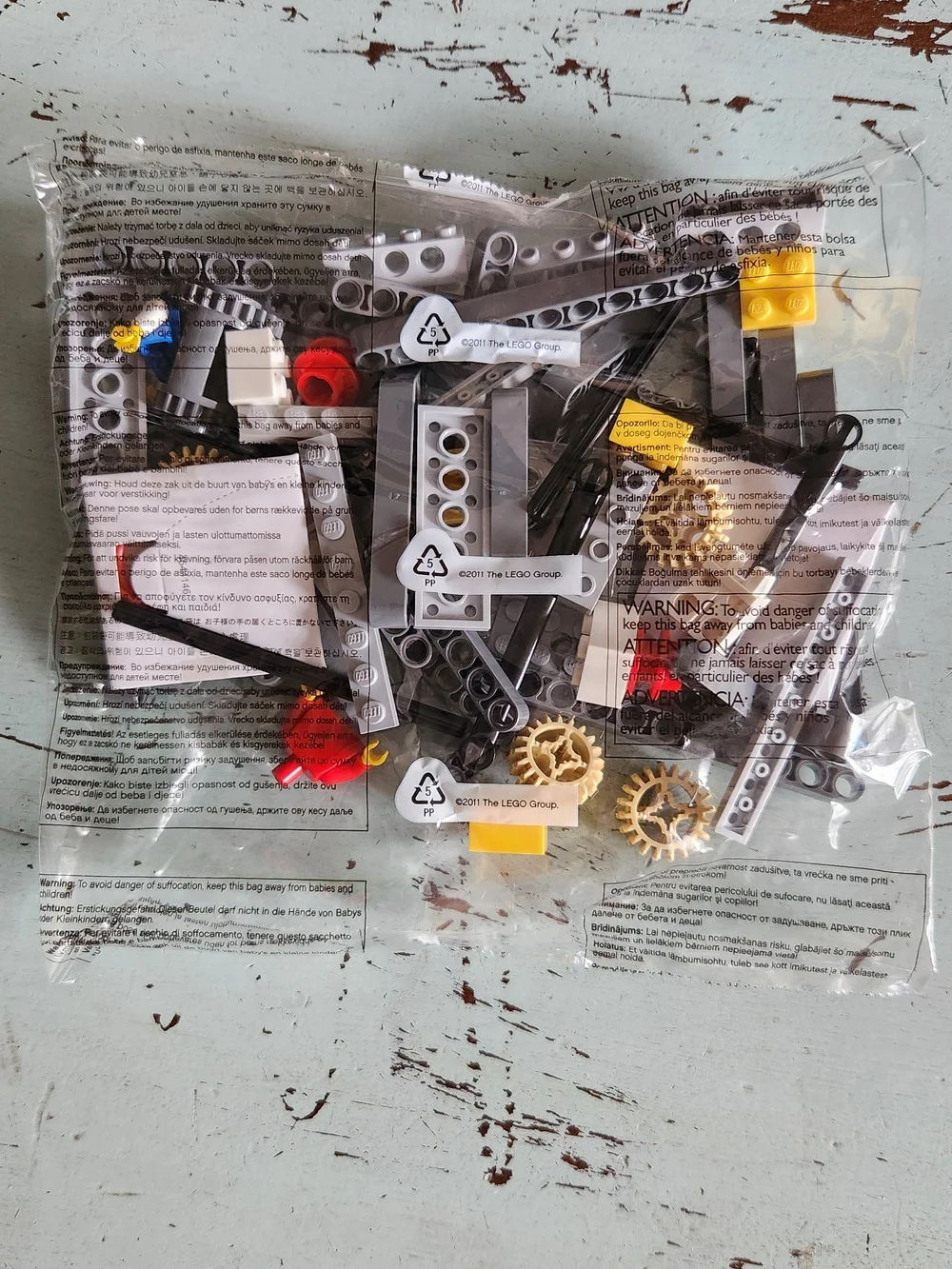 Lego Mindstorms Parts Bag